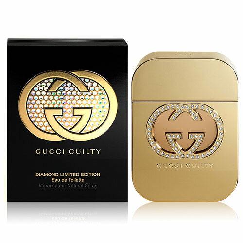 香水1986☆GUCCI Guilty 罪愛 鑽石限量版女性淡香水50ML