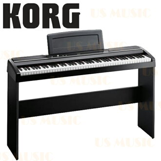 【非凡樂器】KORG 88鍵數位鋼琴+原廠琴架 SP-170S (公司貨一年保固) 黑色