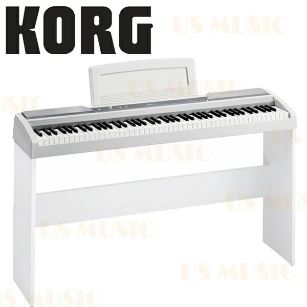 【非凡樂器】KORG 88鍵數位鋼琴+原廠琴架 SP-170S (公司貨一年保固) 白色