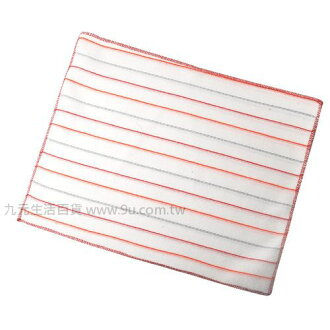 【九元生活百貨】高纖條紋清潔巾 抹布