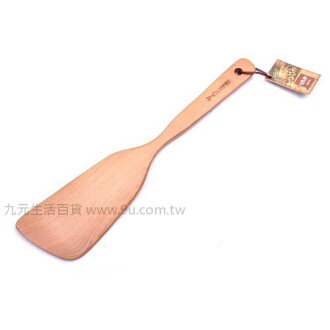 【九元生活百貨】K3112原木全柄斜煎 煎鏟 鍋鏟