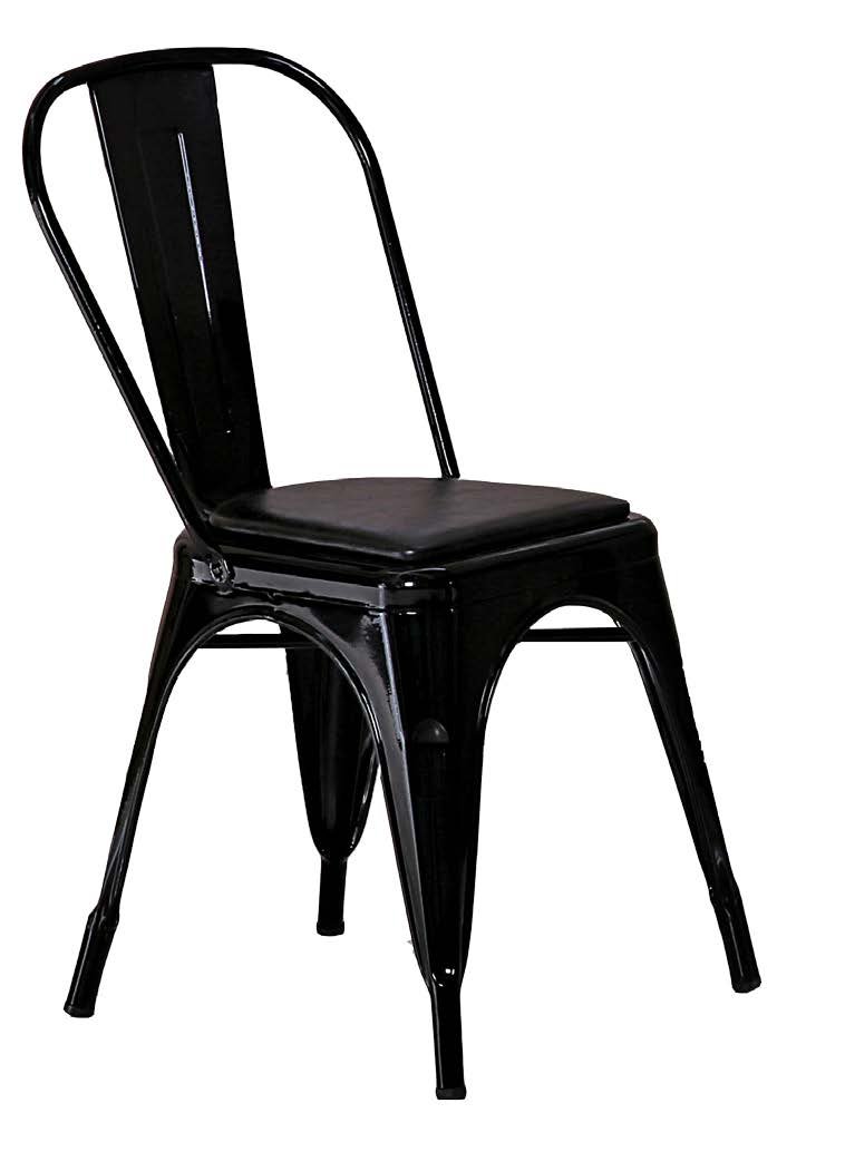 【石川家居】JF-487-3 強尼黑色皮面餐椅 (不含其他商品) 需搭配車趟