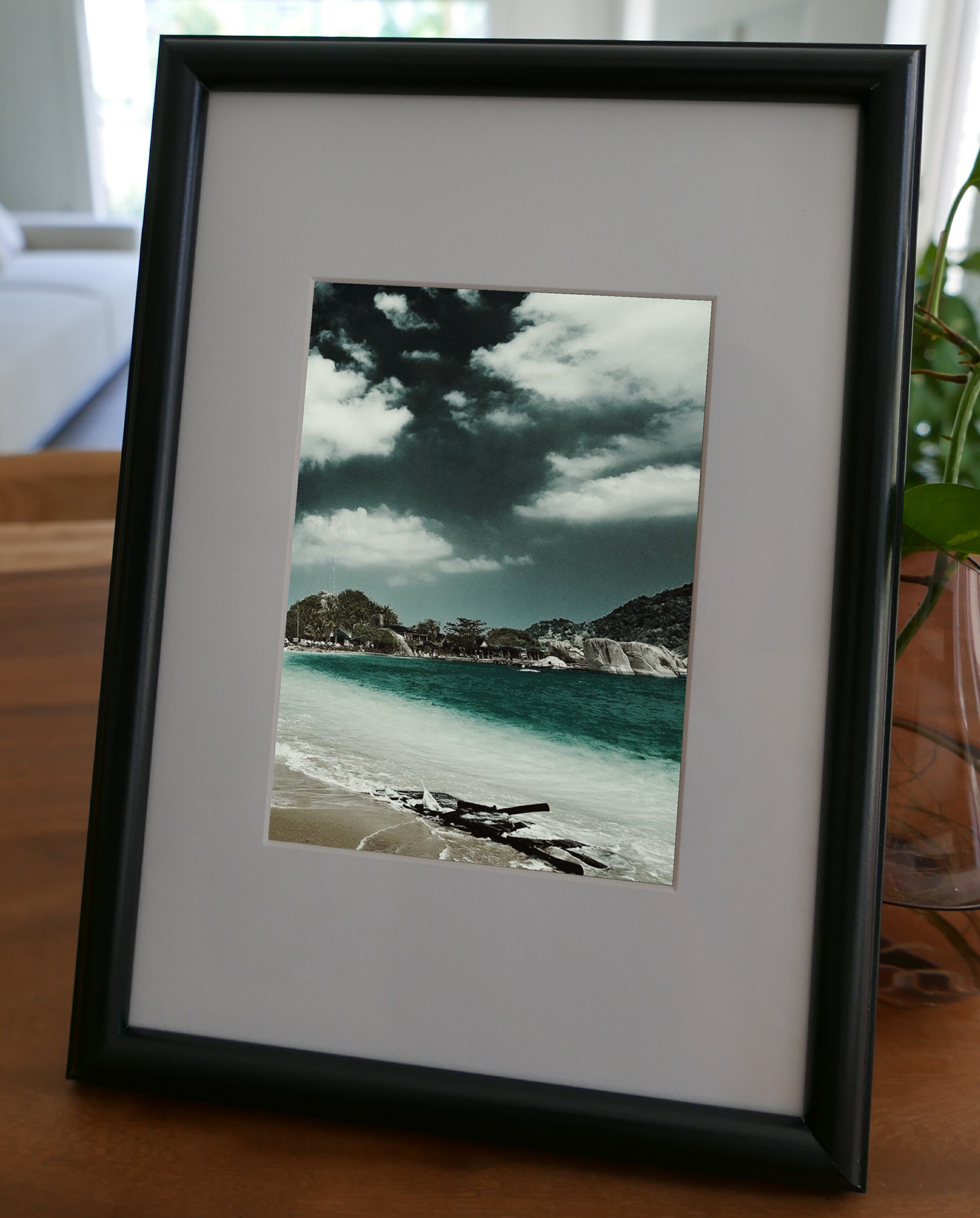 聚鯨Cetacea﹡Art【KLFZ-0001】beach海灘 畫框相框