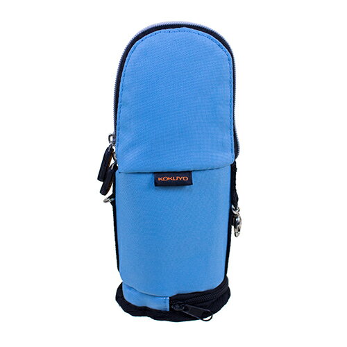 【KOKUYO】critz多功能直立式筆袋-小(水藍色) PC008-LB
