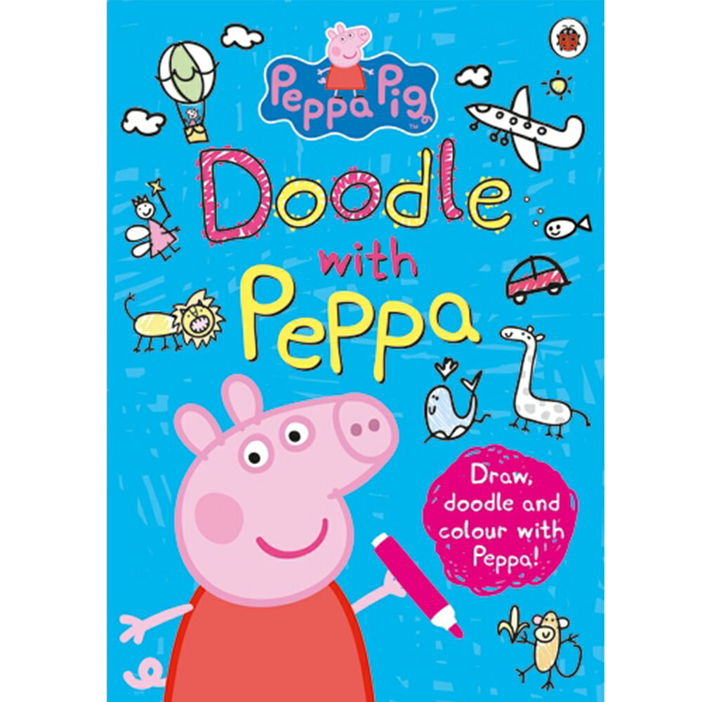 Peppa Pig：Doodle With Peppa 佩佩豬的塗鴉本