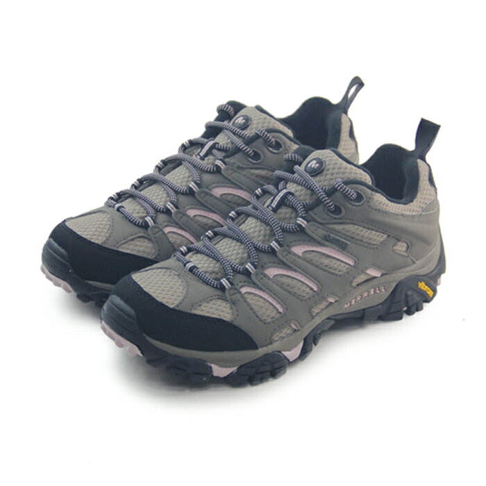 (女)MERRELL MOAB GORE-TEX 戶外鞋 淺咖/粉紅-ML65316