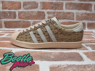 BEETLE PLUS 全新 ADIDAS SUPERSTAR VINTAGE CROCODILE 白奶油 鱷魚紋 014305