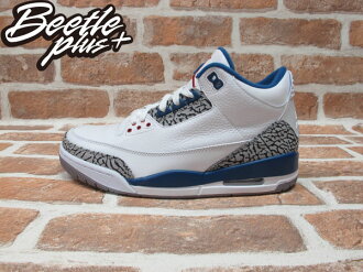 BEETLE PLUS 西門町實體店面 NIKE AIR JORDAN 3 RETRO BLUE 白藍 巫師隊配色 136064-104