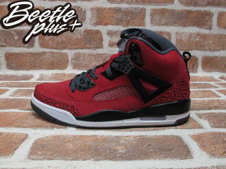 BEETLE PLUS 全新 NIKE AIR JORDAN SPIZIKE MARS BLACKMON AJ合體 史派克李 315371-601 紅 爆裂紋