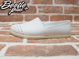 BEETLE PLUS 西門町專賣店 全新 NATIVE VERONA 水手鞋 超輕量 白奶油 SHELL WHITE GLM18-110