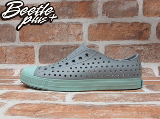 BEETLE PLUS 台灣限定 NATIVE JEFFERSON 灰綠 灰 湖水綠 冰雪奇緣 JORDAN 4 GREEN GLOW GLM01-078