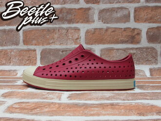 BEETLE PLUS 2014 全新 NATIVE JEFFERSON JESTER RED 春夏 暗紅色 酒紅 輕量 奶油頭 GLM01-610