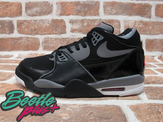 BEETLE PLUS 全新 現貨 NIKE AIR FLIGHT 89 BLACK GREY 黑灰紅 AJ4 BRED JORDAN 爆裂紋 306252-062
