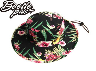 BEETLE PLUS 全新 美國品牌 OBEY BOONTS HAT FLORAL 漁夫帽 花瓣 紅 黑 雙色 春夏款 男女適用 100140106FOL