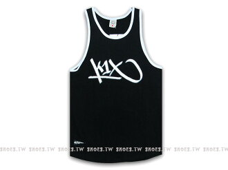 Shoestw【120006930010】K1X 德國街頭籃球服飾 背心 黑白 中性款 男女都可穿