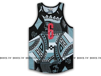 Shoestw【120007400606】K1X 德國街頭籃球服飾 背心 翻玩NBA 邁阿密 KING LBJ 6號 中性款 男女都可穿
