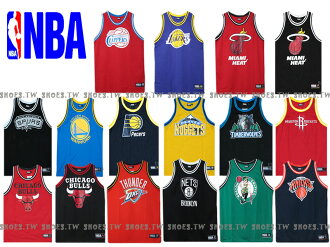 鞋殿【8332801-】NBA 球衣 復古隊伍大LOGO 湖人 公牛 熱火 雷霆 火箭 籃網 快艇 溜馬