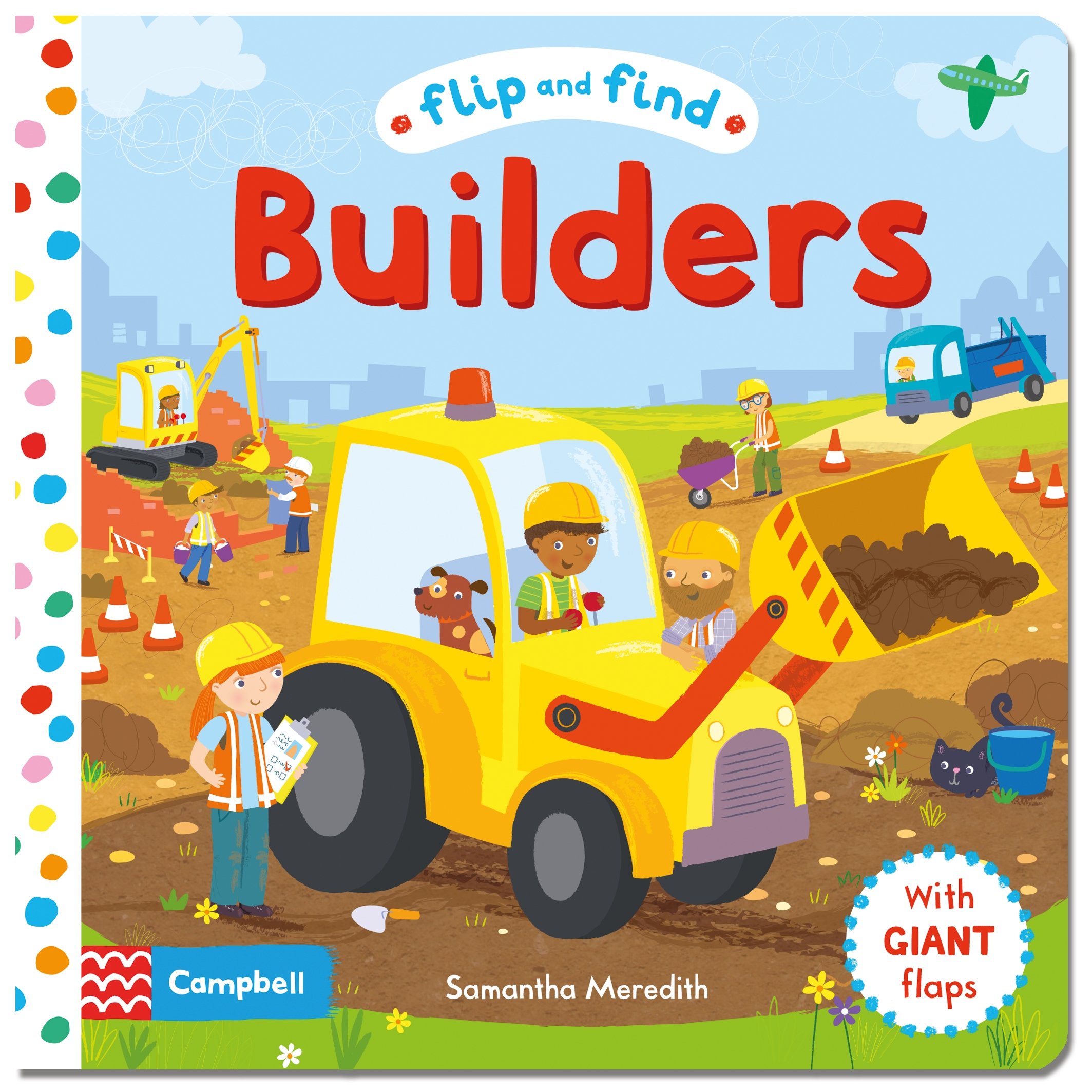 Flip And Find Builders 工地的探險 硬頁翻翻書