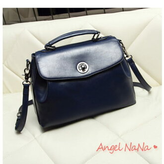 AngelNaNa【B077】2014新款簡約風格小包 圓筒包 單肩斜背 手提女包包