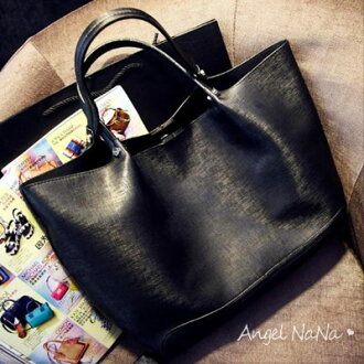 AngelNaNa?歐美風 低調閃耀 簡約子母包 肩背 手提女包包【B107】