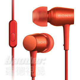 【曜德視聽】SONY MDR-EX750AP 紅色 繽紛節奏 獨特聲學設計耳道式耳機 線控MIC ★免運★送圓形收納盒★  