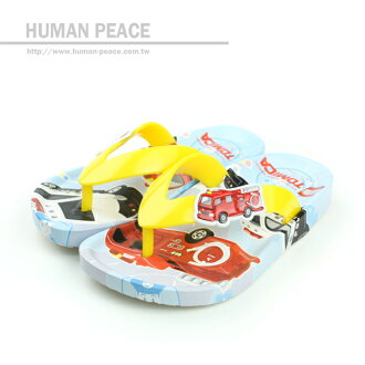 TOMICA 夾腳拖 拖鞋 藍 中童 no599