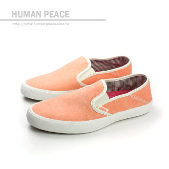 VANS Comina 帆布 舒適 素面 柔軟 好穿脫 懶人鞋 戶外休閒鞋 橘 女款 no386