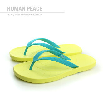 Crocs 夾腳拖 拖鞋 黃 女款 no257