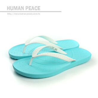 Crocs 夾腳拖 拖鞋 水藍 女款 no259
