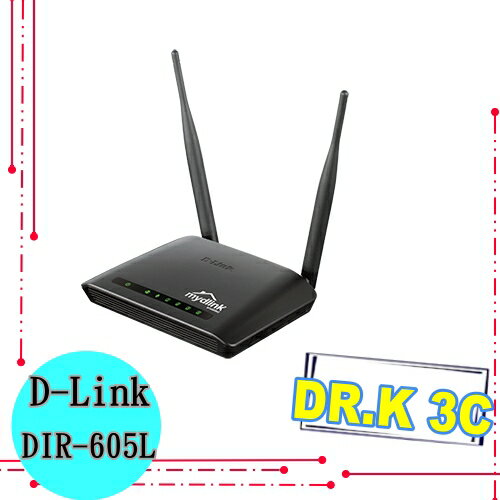 【Dr.K 數位3C 】分享器/D-Link DIR-605L無線寬頻路由器  