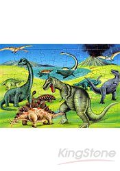 恐龍大集合益智拼圖(54片拼圖)