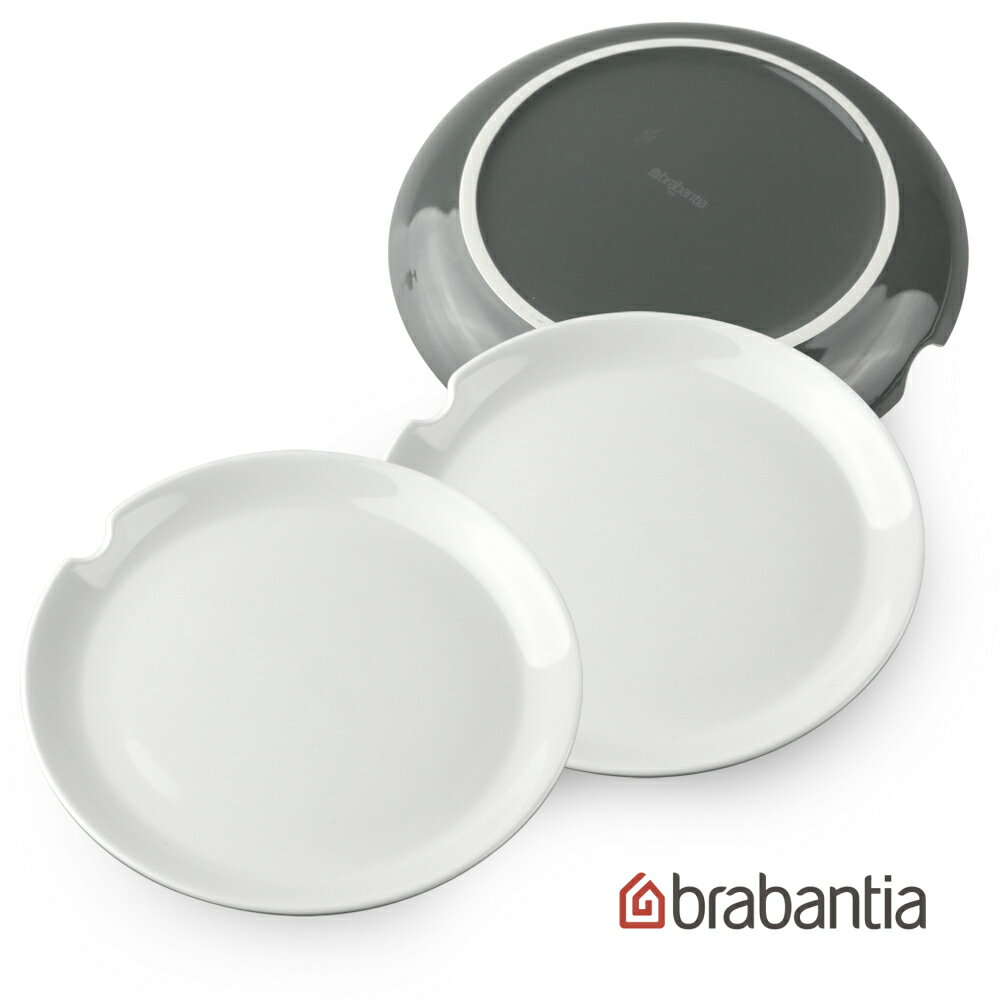 【Brabantia】蛋糕盤三入(18cm/灰)