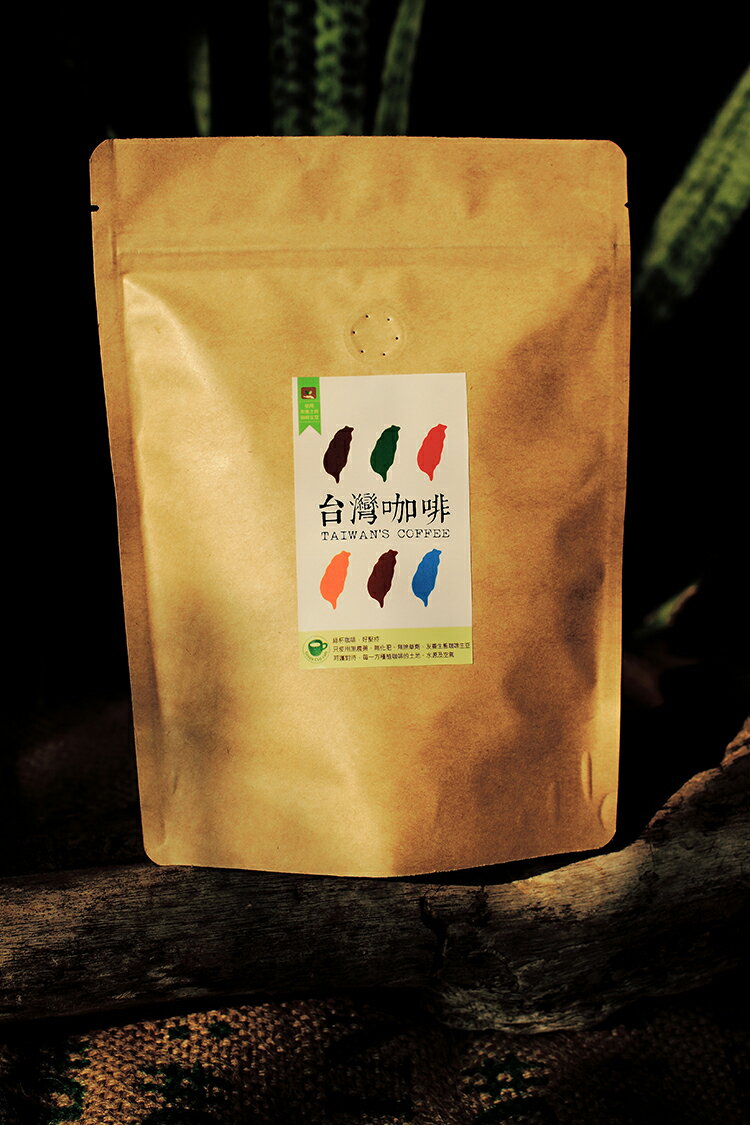 台灣三地門德文部落有機認證咖啡生豆 半磅咖啡豆(227g)