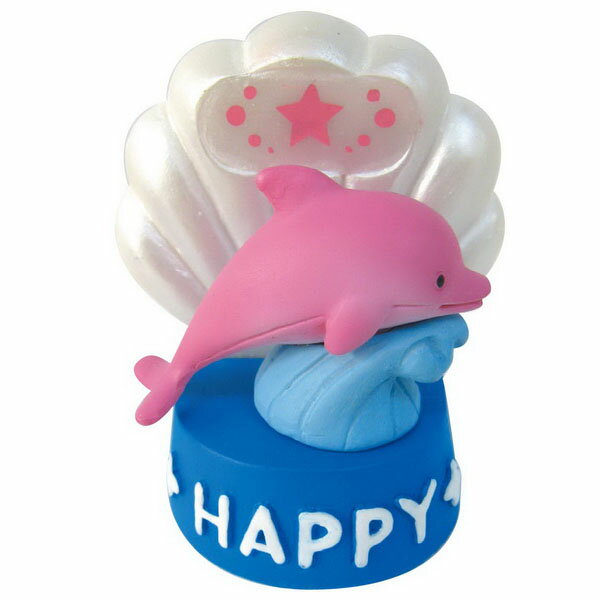 【發掘名人】Happy海豚&背殼鏡(共4色)(粉)