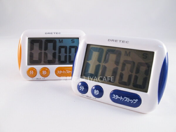 《愛鴨咖啡》 日本 DRETEC 超大 營幕 計時器 可站立 附磁鐵 附掛勾