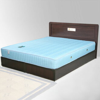 Yostyle 朵拉床組-雙人5尺(胡桃木紋)