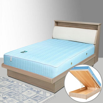 Yostyle 黛絲掀床組-單人3.5尺(白橡木紋)