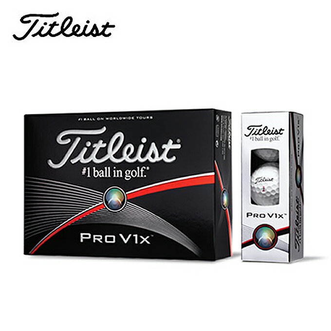 "OMG" TITLEIST PRO V1X 高爾夫球 (12個)