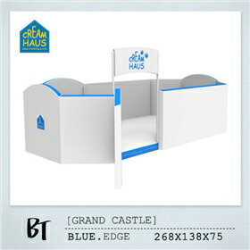 ★衛立兒生活館★CREAM HAUS 冰雪大城堡(藍邊)G-CBU SET