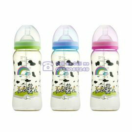 ★衛立兒生活館★Basilic貝喜力克寬口徑PES防脹氣奶瓶-360ml/M