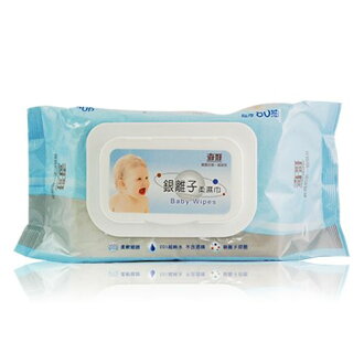 ★衛立兒生活館★奇哥 銀離子柔濕巾 Baby Wipes(超厚80抽)-單入