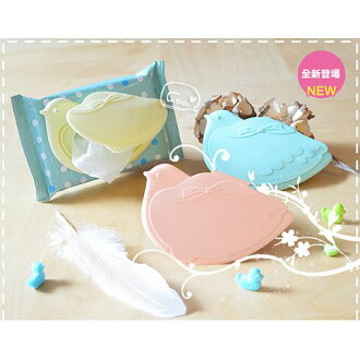 ★衛立兒生活館★日本 必貼妥 Bitatto 重覆黏濕紙巾專用盒蓋-幸福咕咕鴿系列