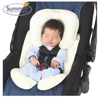 ★衛立兒生活館★Summer Infant 寶寶車用柔軟保護墊(象牙色)