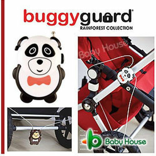 ★衛立兒生活館★Buggyguard嬰兒安全推車密碼鎖-貓熊
