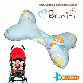 ★衛立兒生活館★Ben-i 100%純棉 幼兒護頸枕