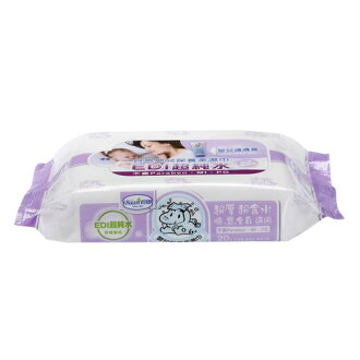 ★衛立兒生活館★貝恩 BAAN EDI超厚超純水嬰兒保養柔濕巾【20抽x3包】-箱購(一箱20串)紫