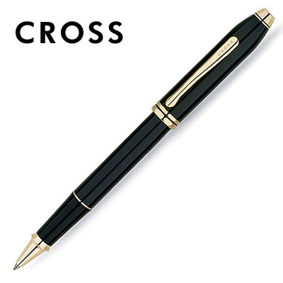 【CROSS】Townsend濤聲系列 575 黑琺瑯鋼珠筆 / 支