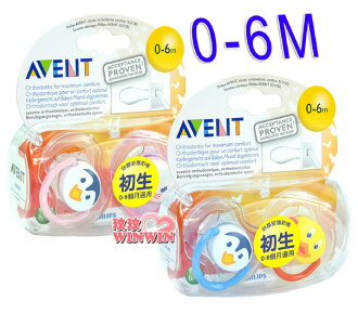 AVENT卡通系列矽膠安撫奶嘴(二入裝)0-6M、6-18M 2階段可選 - 英國原裝進口