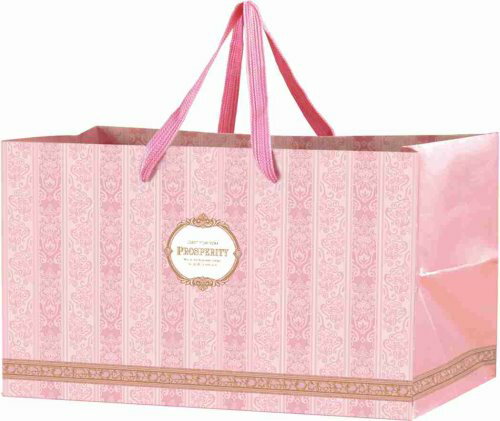 【基本量】手提平放袋2206 / 優雅歐風 / 粉紅色/200個