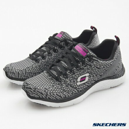 [陽光樂活] SKECHERS (女) 運動系列 CHIMERA 黑蕾絲- 12135SLBK (LADY 款)